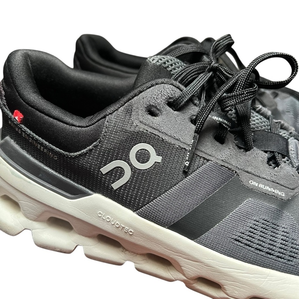 On Running Women’s Cloudrunner 2 Running Athletic Shoes US 9 Black Gray - Picture 2 of 11